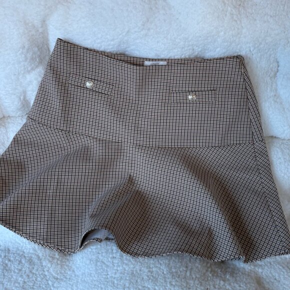 Loft Plaid Skirt - Picture 3 of 3